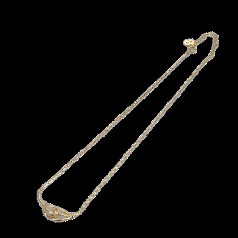 【日本直送】Christian Dior 項鍊 金屬 金 Auth yk16832-1