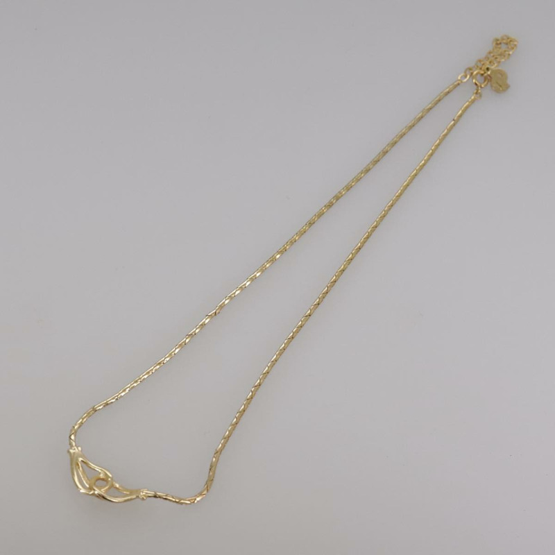 【日本直送】Christian Dior 項鍊 金屬 金 Auth yk16832-7