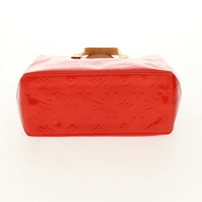 【日本直送】路易威登 Monogram Vernis Reade PM 手提包 紅色 M91088 LV 正品 112767-4
