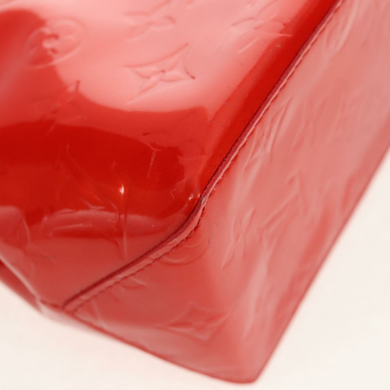 【日本直送】路易威登 Monogram Vernis Reade PM 手提包 紅色 M91088 LV 正品 112767-8