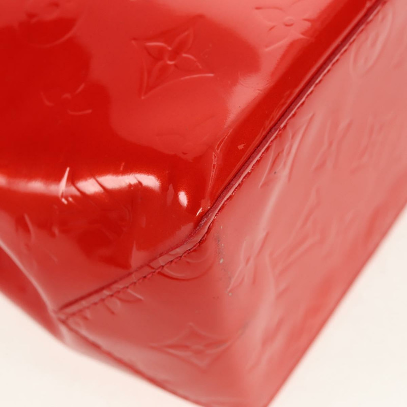 【日本直送】路易威登 Monogram Vernis Reade PM 手提包 紅色 M91088 LV 正品 112767-14