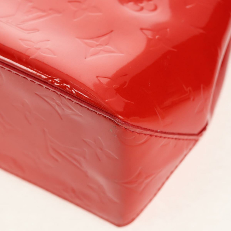 【日本直送】路易威登 Monogram Vernis Reade PM 手提包 紅色 M91088 LV 正品 112767-15