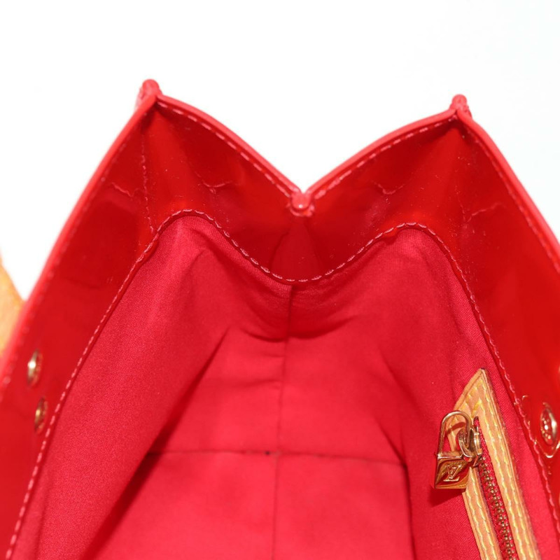 【日本直送】路易威登 Monogram Vernis Reade PM 手提包 紅色 M91088 LV 正品 112767-17