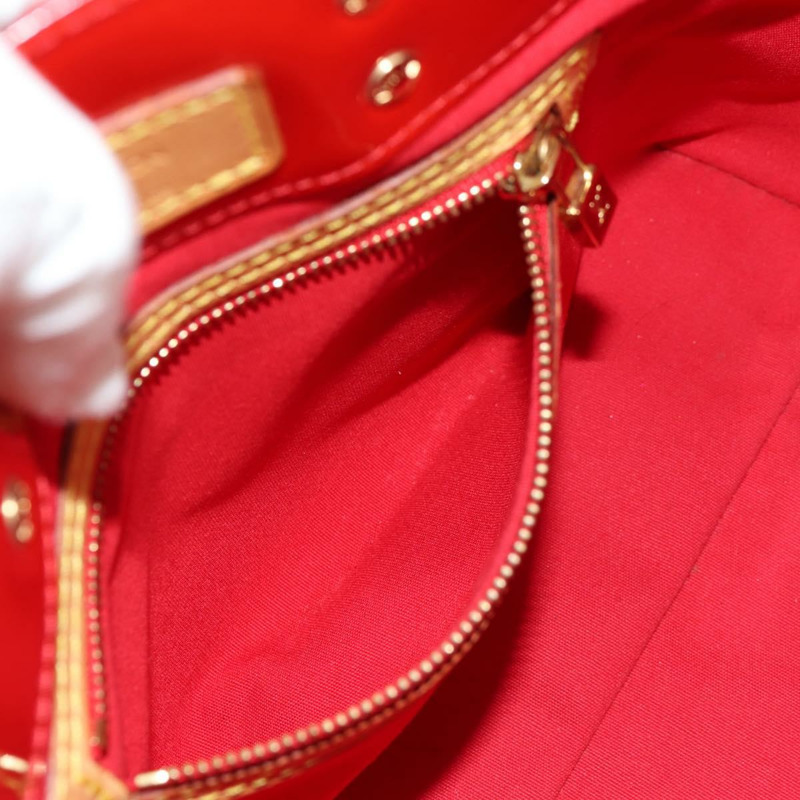 【日本直送】路易威登 Monogram Vernis Reade PM 手提包 紅色 M91088 LV 正品 112767-18