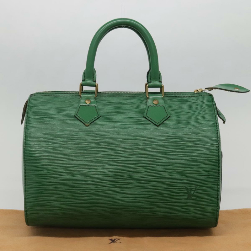 【日本直送】路易威登 Epi Speedy 25 手提包 婆羅洲綠 M43014 LV 正品 ep10641-11