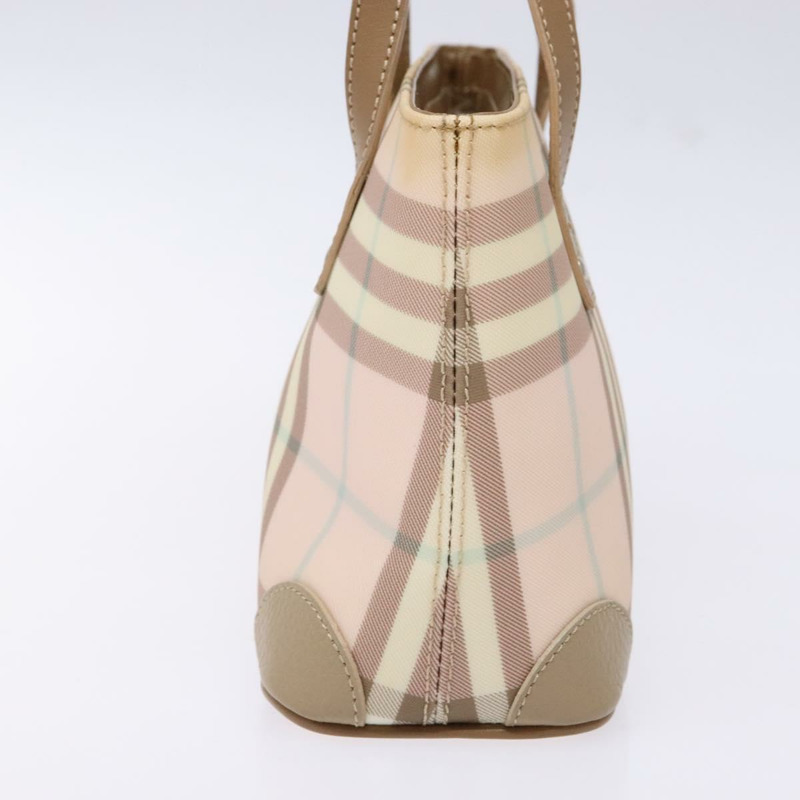 【日本直送】BURBERRY Nova 格紋肩背包 PVC 粉紅銀色 正品 bs29126-3