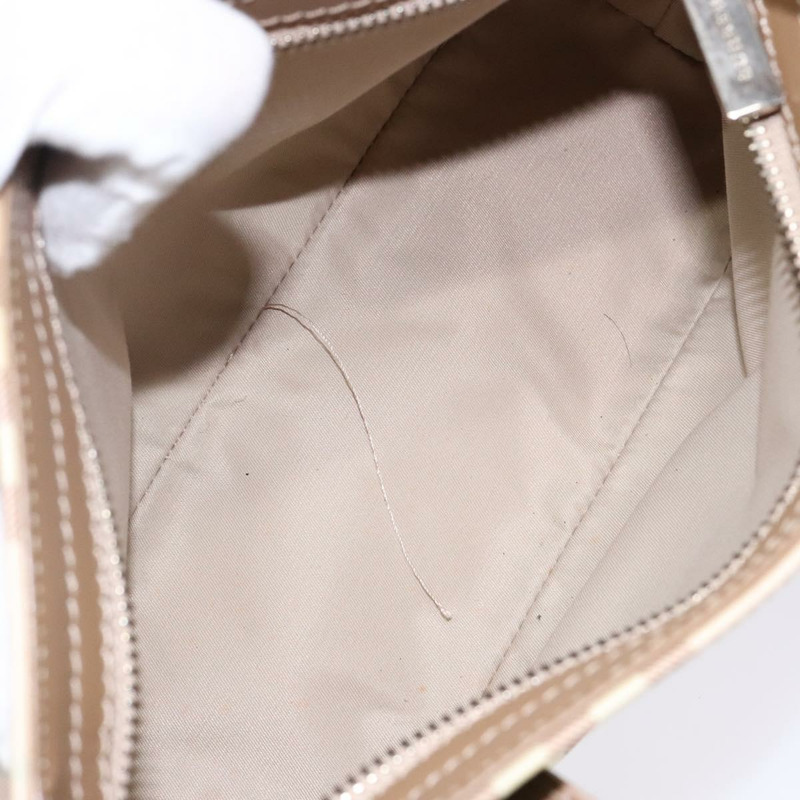 【日本直送】BURBERRY Nova 格紋肩背包 PVC 粉紅銀色 正品 bs29126-10