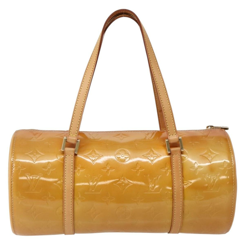 【日本直送】路易威登 Monogram Vernis Bedford 手提包 米色 M91006 LV 正品 144067-1