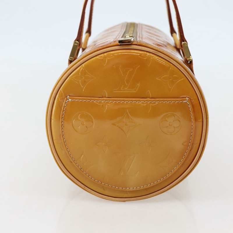 【日本直送】路易威登 Monogram Vernis Bedford 手提包 米色 M91006 LV 正品 144067-2