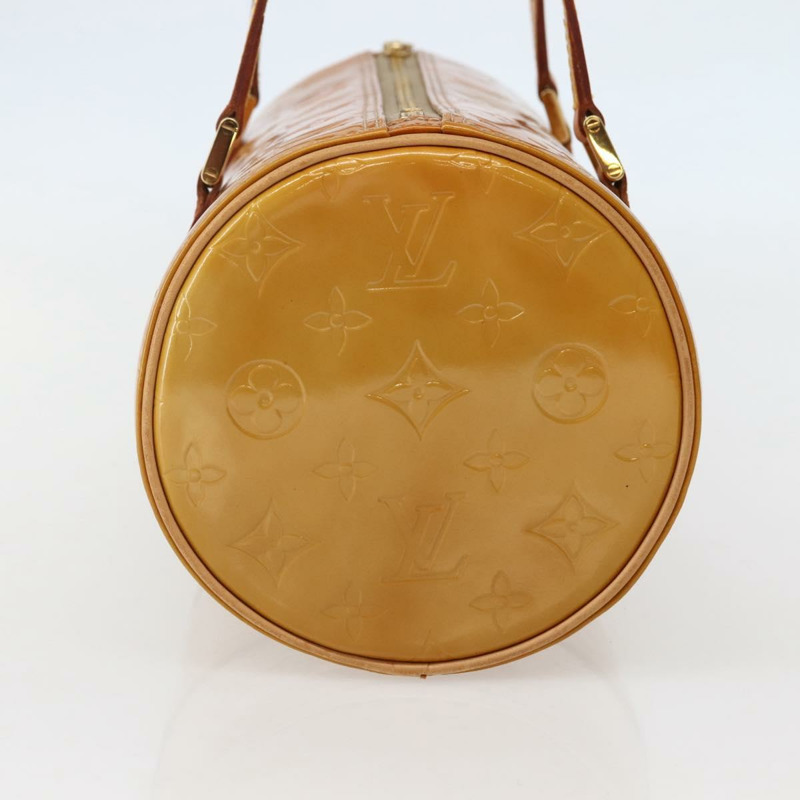 【日本直送】路易威登 Monogram Vernis Bedford 手提包 米色 M91006 LV 正品 144067-3