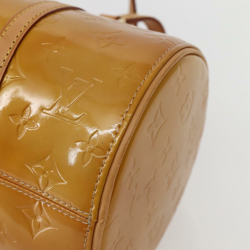 【日本直送】路易威登 Monogram Vernis Bedford 手提包 米色 M91006 LV 正品 144067-7