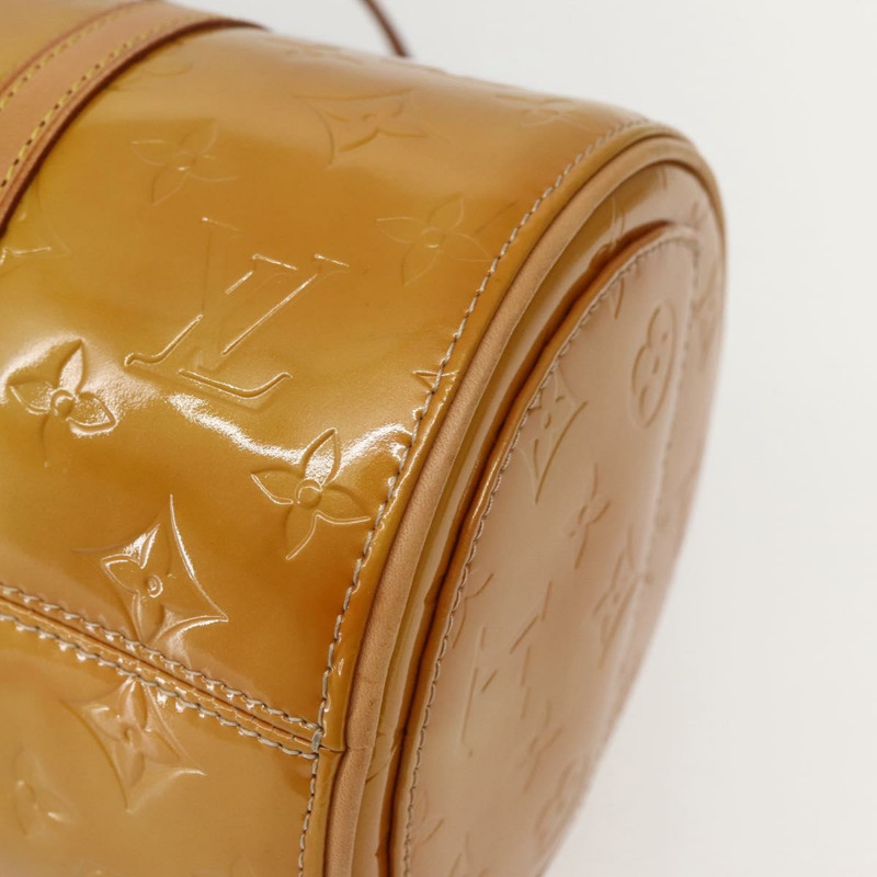 【日本直送】路易威登 Monogram Vernis Bedford 手提包 米色 M91006 LV 正品 144067-15