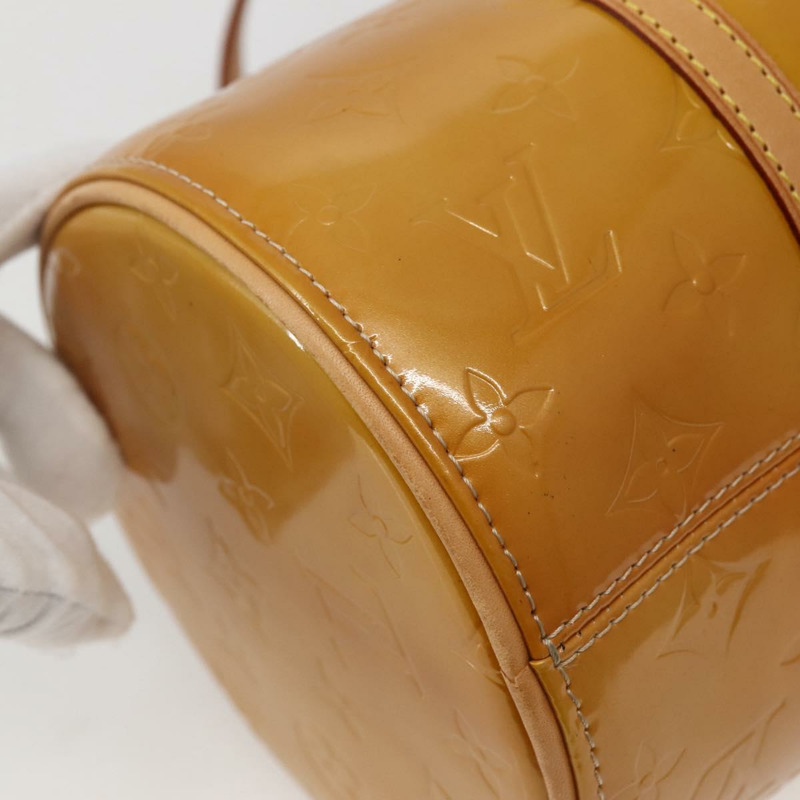 【日本直送】路易威登 Monogram Vernis Bedford 手提包 米色 M91006 LV 正品 144067-16