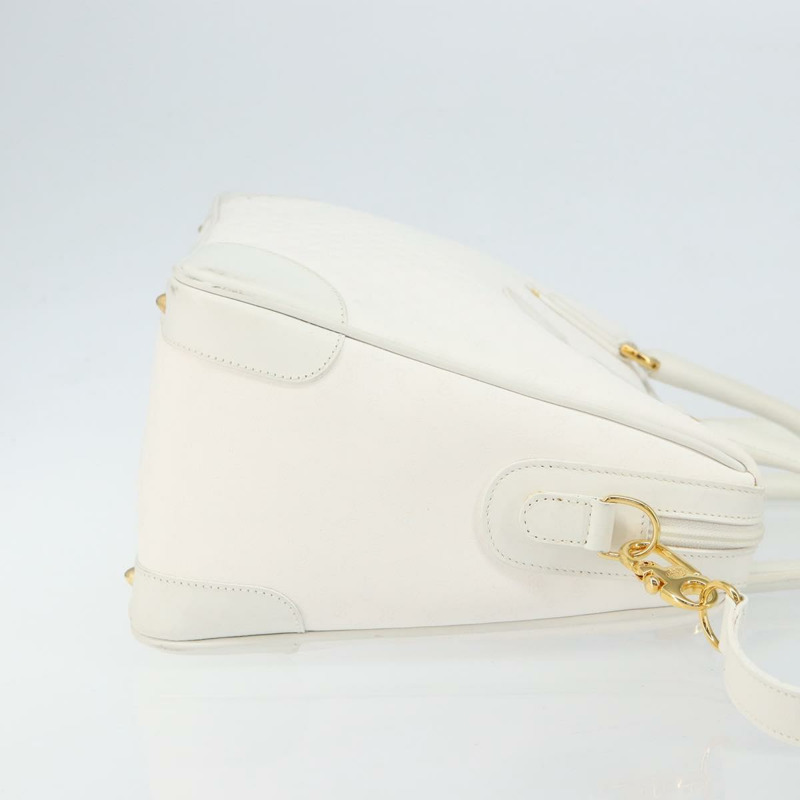 【日本直送】GUCCI Micro GG Supreme 波士頓包 PVC 兩用 白色 金色 002 123 0167 正品 BA6571-3