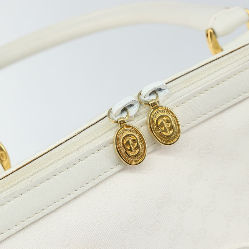 【日本直送】GUCCI Micro GG Supreme 波士頓包 PVC 兩用 白色 金色 002 123 0167 正品 BA6571-17