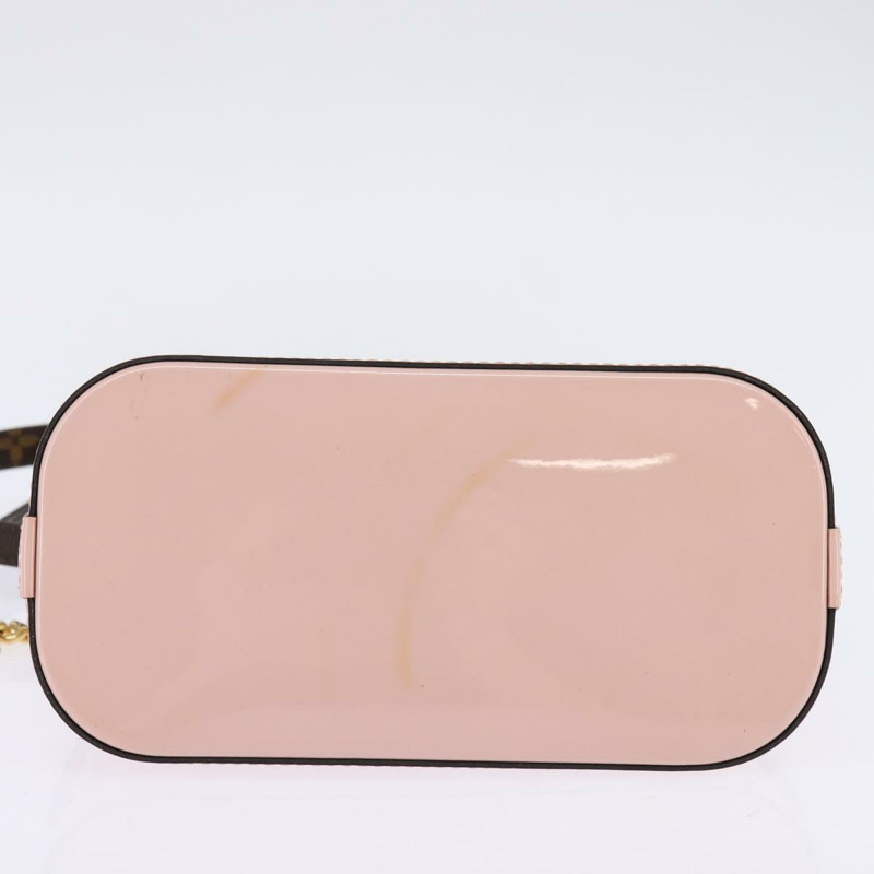 【日本直送】路易威登 Vernis Alma MINI 兩用包 粉紅玫瑰 Valerine M52750 LV 正品 148026-8