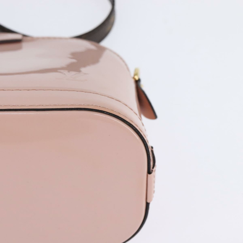 【日本直送】路易威登 Vernis Alma MINI 兩用包 粉紅玫瑰 Valerine M52750 LV 正品 148026-10