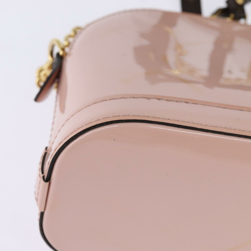 【日本直送】路易威登 Vernis Alma MINI 兩用包 粉紅玫瑰 Valerine M52750 LV 正品 148026-11