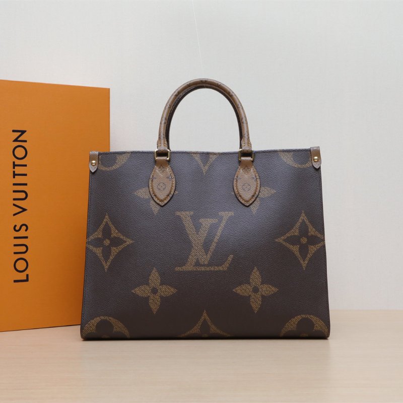 LOUIS VUITTON Onthego中號35老花PVC2020肩背包-0