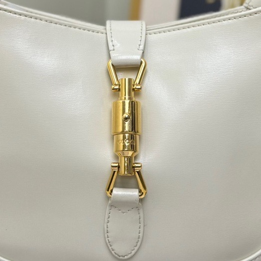 【近新閒置❤️】 Gucci jackie1961白色全皮hobo腋下包手提包-2