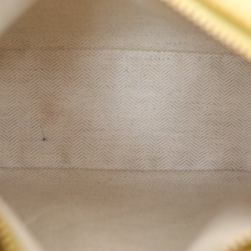 LOEWE Puzzle18幾何包迷你MINI黃色牛皮肩背包-2