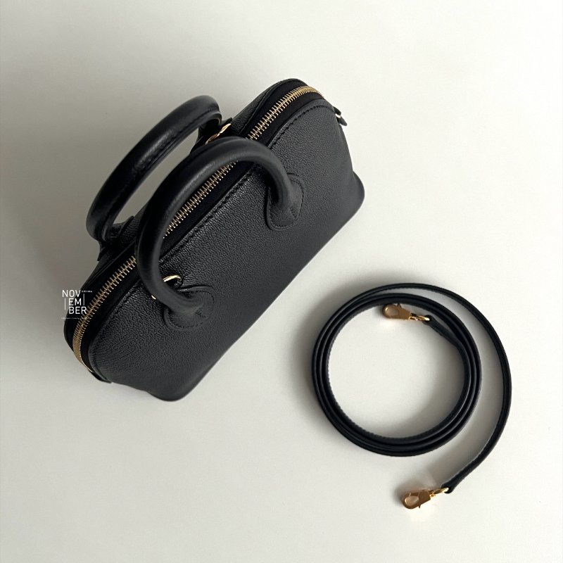 全新💖 全配有購證🙌🏻 Hermès 愛馬仕 Mini Bolide 黑色金釦-1