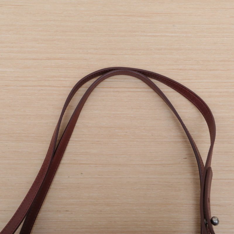 CHANEL 酒紅色油蠟皮油蠟皮23開銀扣薩爾茨堡雙肩包前拉鏈口袋肩背包-2