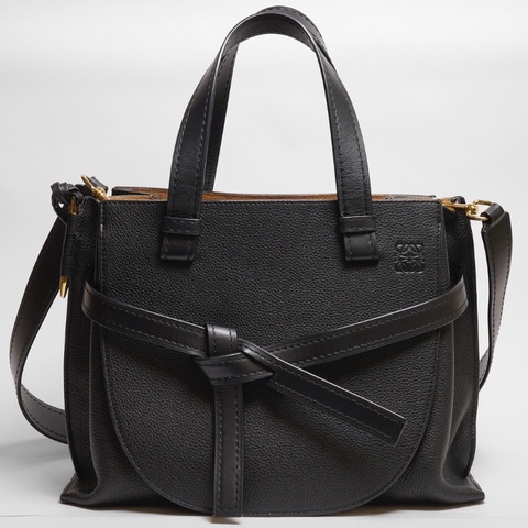 LOEWE Gate top handle - 小號黑