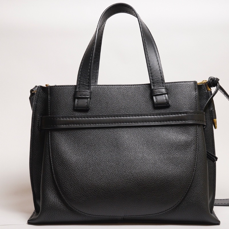 LOEWE Gate top handle - 小號黑-1