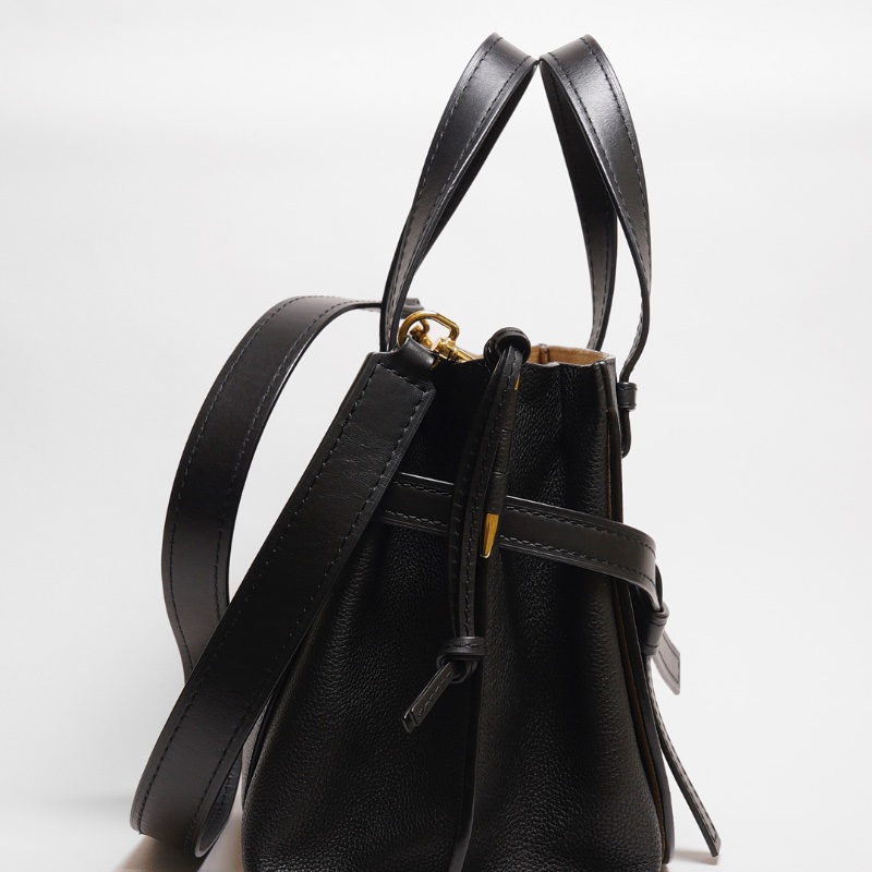 LOEWE Gate top handle - 小號黑-3