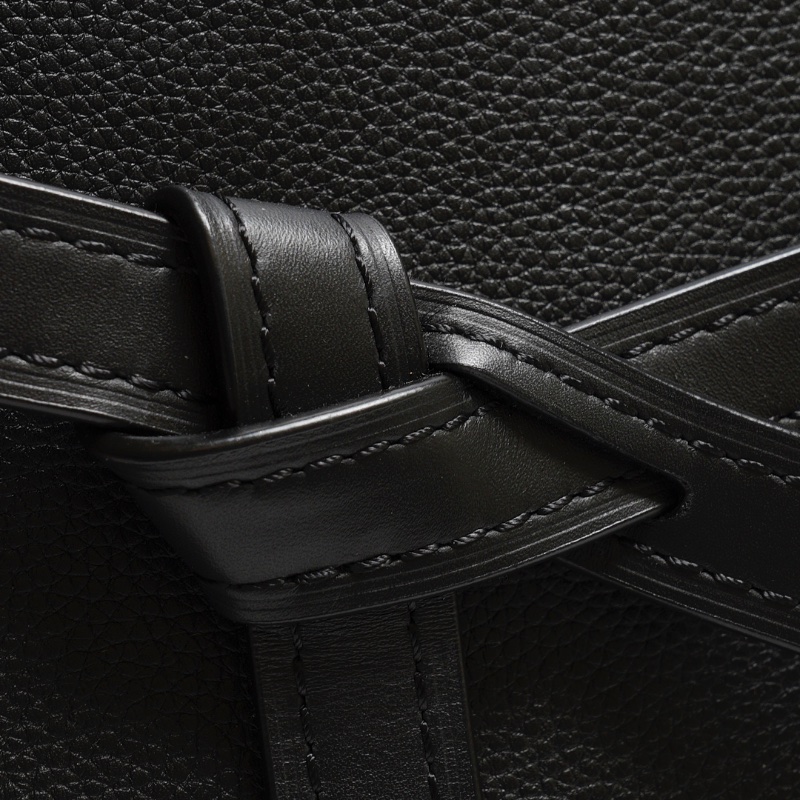 LOEWE Gate top handle - 小號黑-6