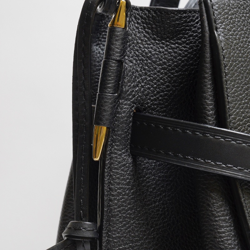 LOEWE Gate top handle - 小號黑-7