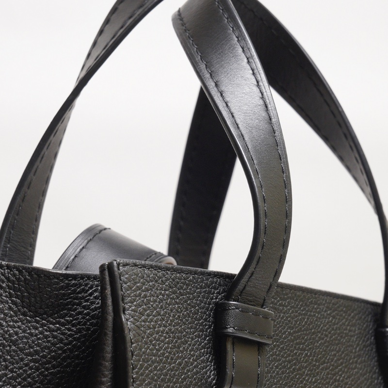 LOEWE Gate top handle - 小號黑-8