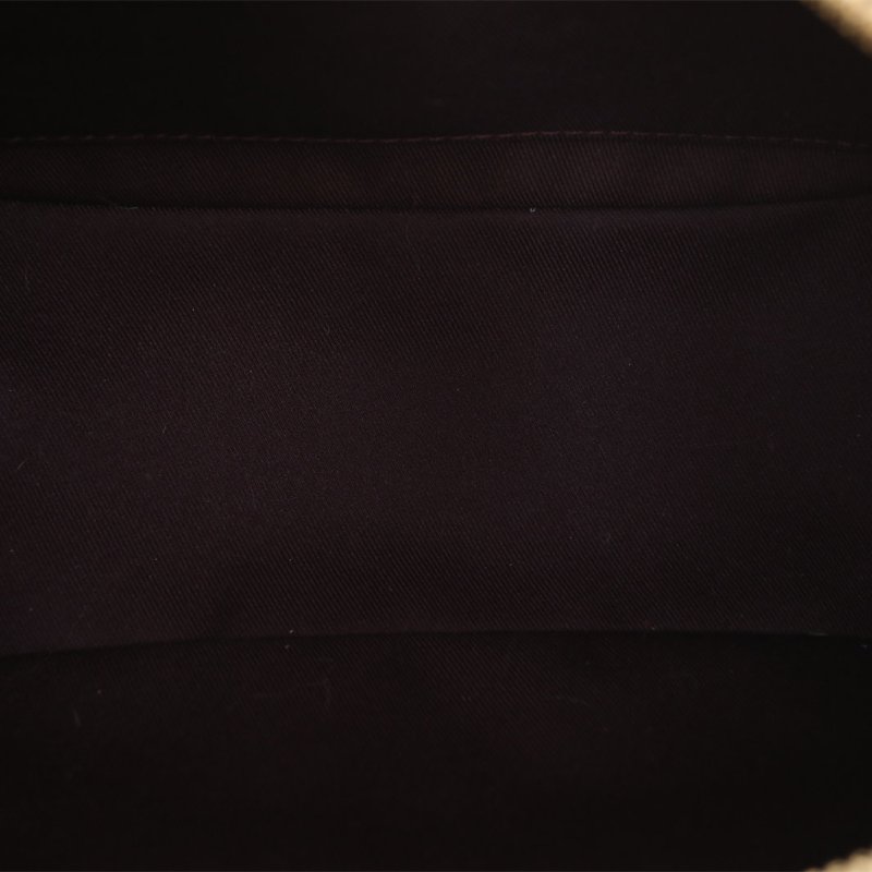 LOUIS VUITTON BOULOGNE牛角包可拆卸肩帶老花PVC老花晶片肩背包-3