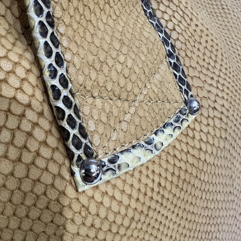 【美收精品】JIMMY CHOO 黃色肩背包 4-340-7