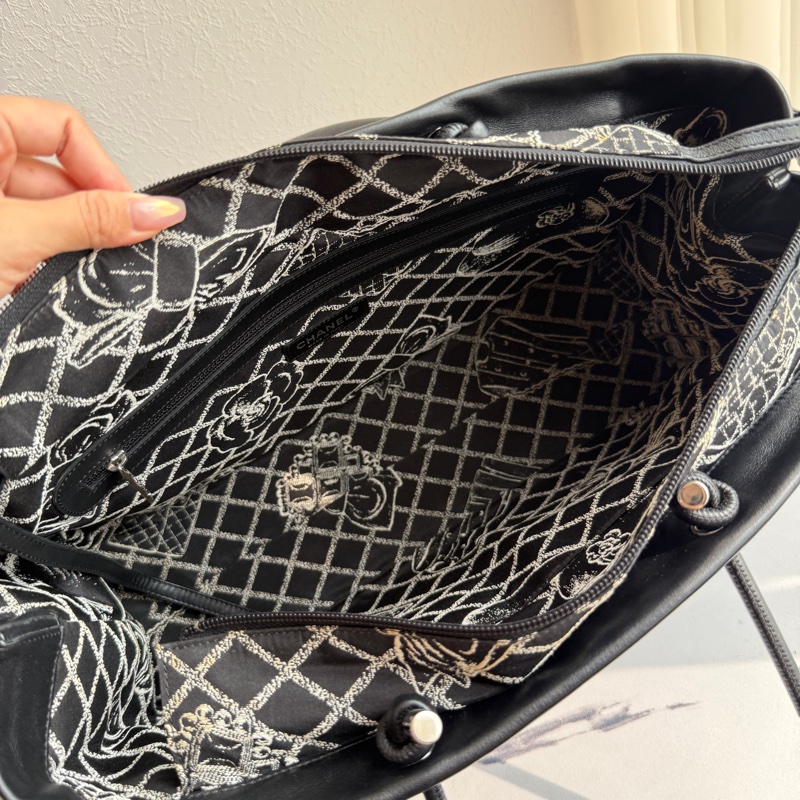 版娘的愛 真的好看的香奈兒 手提肩背包  甜$-11