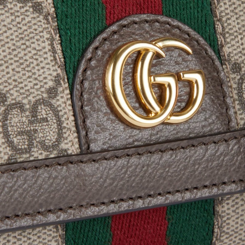 Gucci Ophidia系列鏈帶錢包-2