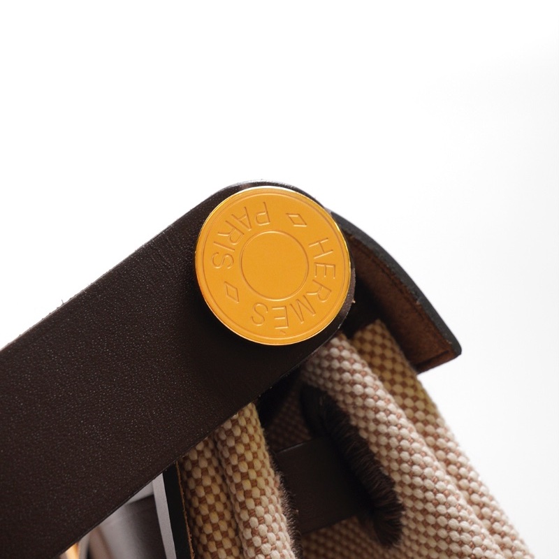 HERMES Herbag zip 20 - 烏木金 W-5