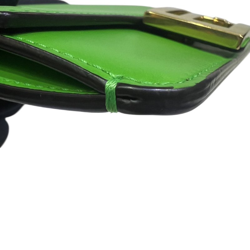 【美收精品】FENDI綠色肩背包 4-346-7