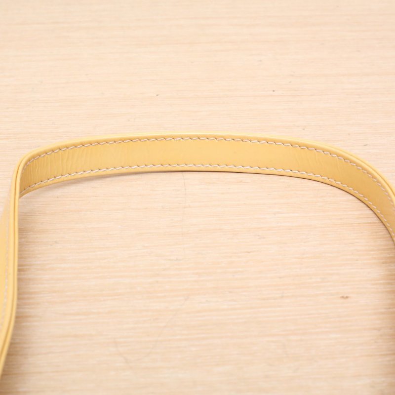 DIOR Lady戴妃包五格黃色漆皮銀扣2012肩背包-2