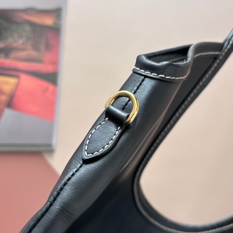 ::miumiu:: IVY 黑色皮革手袋 肩背包-10