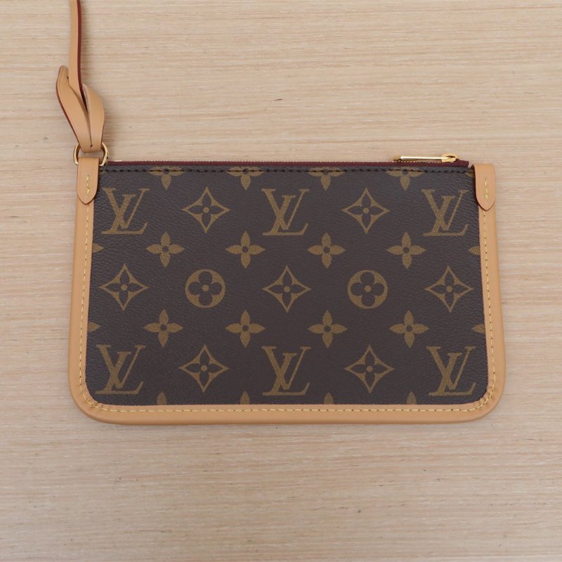 LOUIS VUITTON CARRYALL小號29配子袋老花PVC金扣晶片肩背包-2