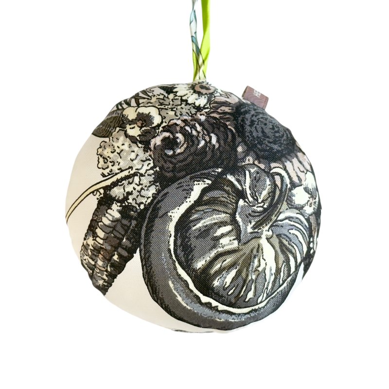 HERMES petit H 絲質 掛飾-2