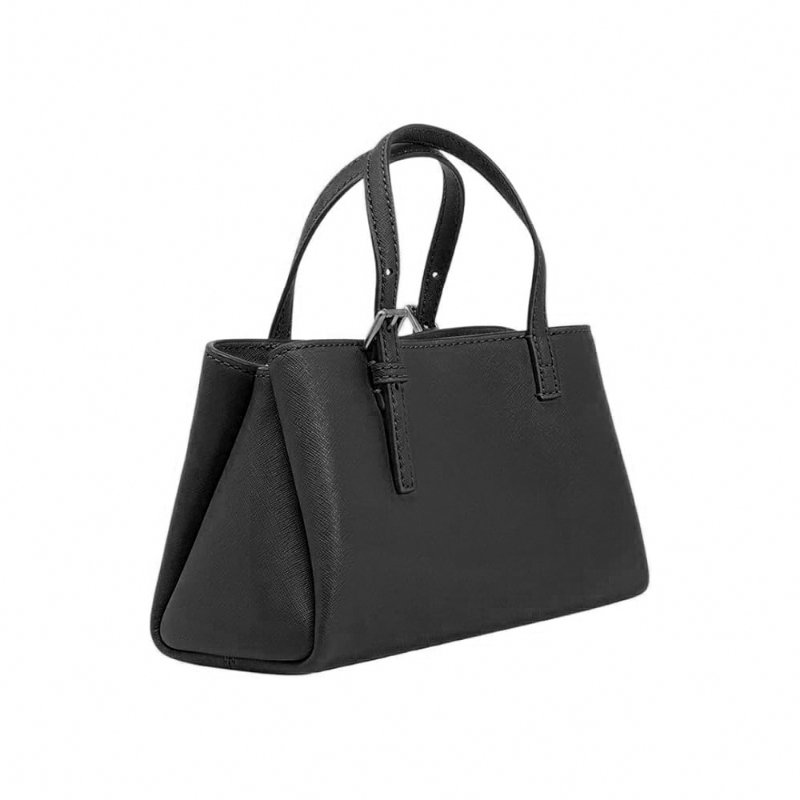 【TORY BURCH】質感素面皮革兩用包-黑色-1