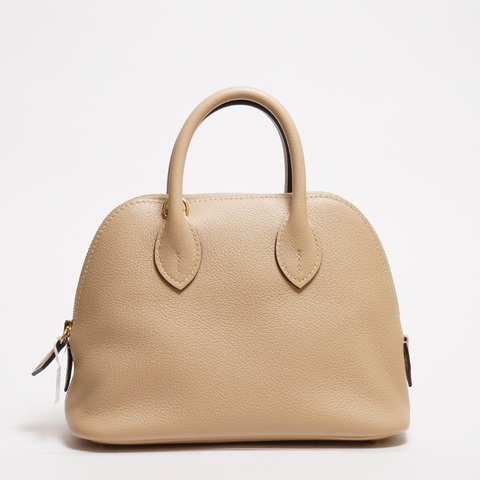 HERMES Mini bolide - 風衣灰香檳金