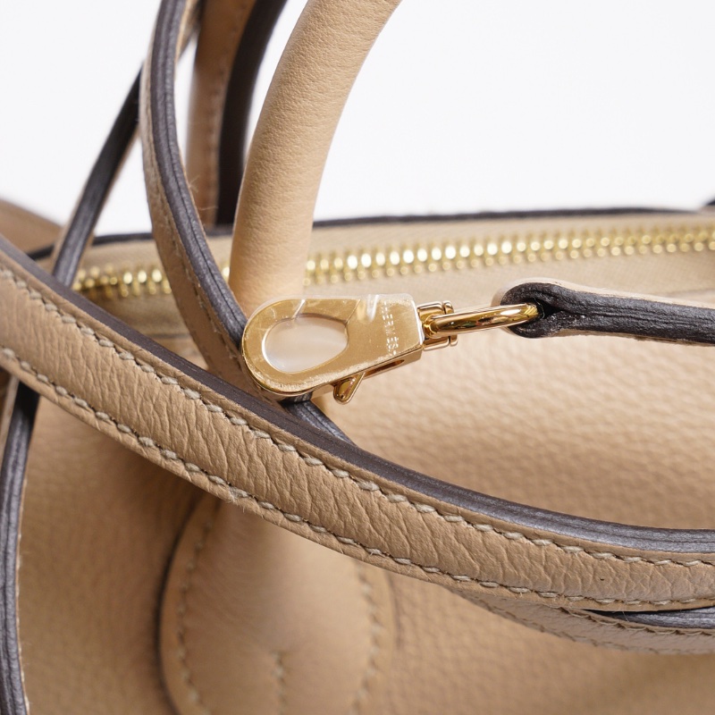 HERMES Mini bolide - 風衣灰香檳金-12