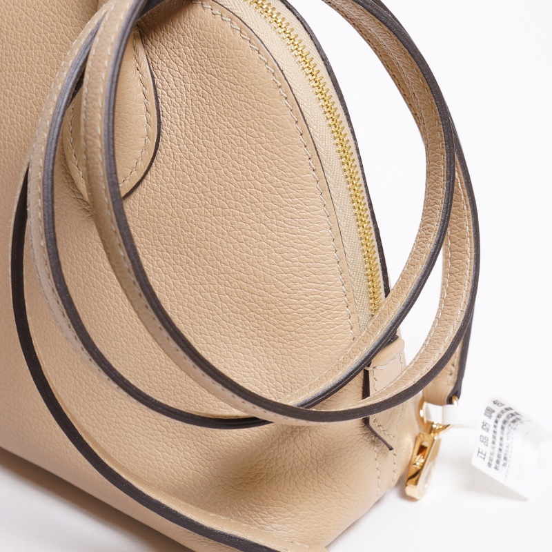 HERMES Mini bolide - 風衣灰香檳金-14