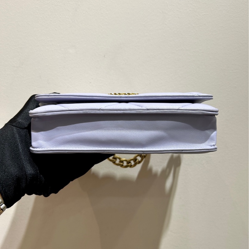 【99❤️】Chanel 19bag woc 手提單肩斜挎鏈條包-5