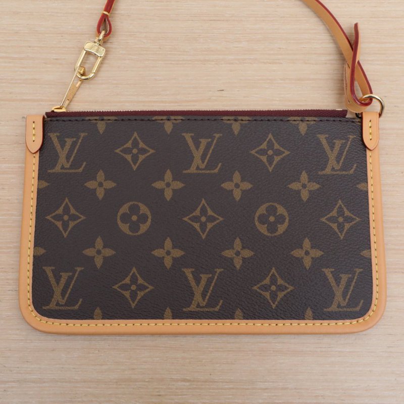LOUIS VUITTON CARRYALL小號29配子袋老花PVC金扣晶片肩背包-2