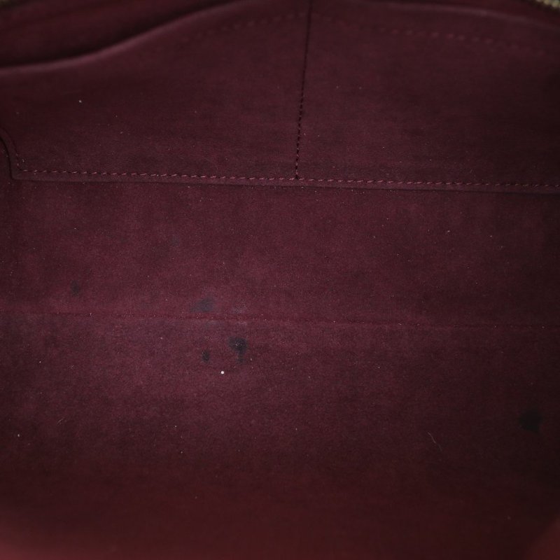 LOUIS VUITTON CARRYALL小號29配子袋老花PVC金扣晶片肩背包-3